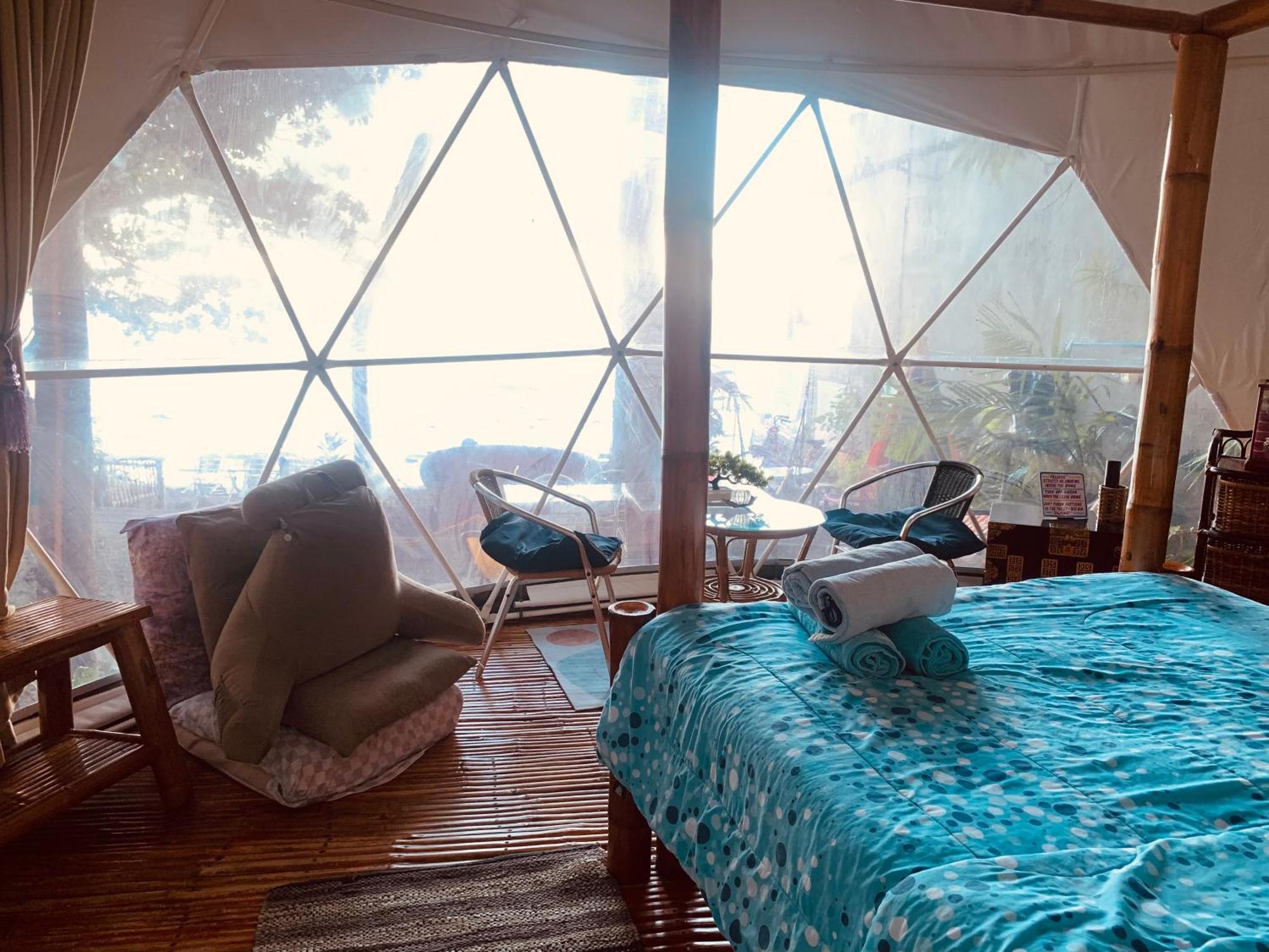 Glamping Dome Dauin Beach Resort Exteriér fotografie