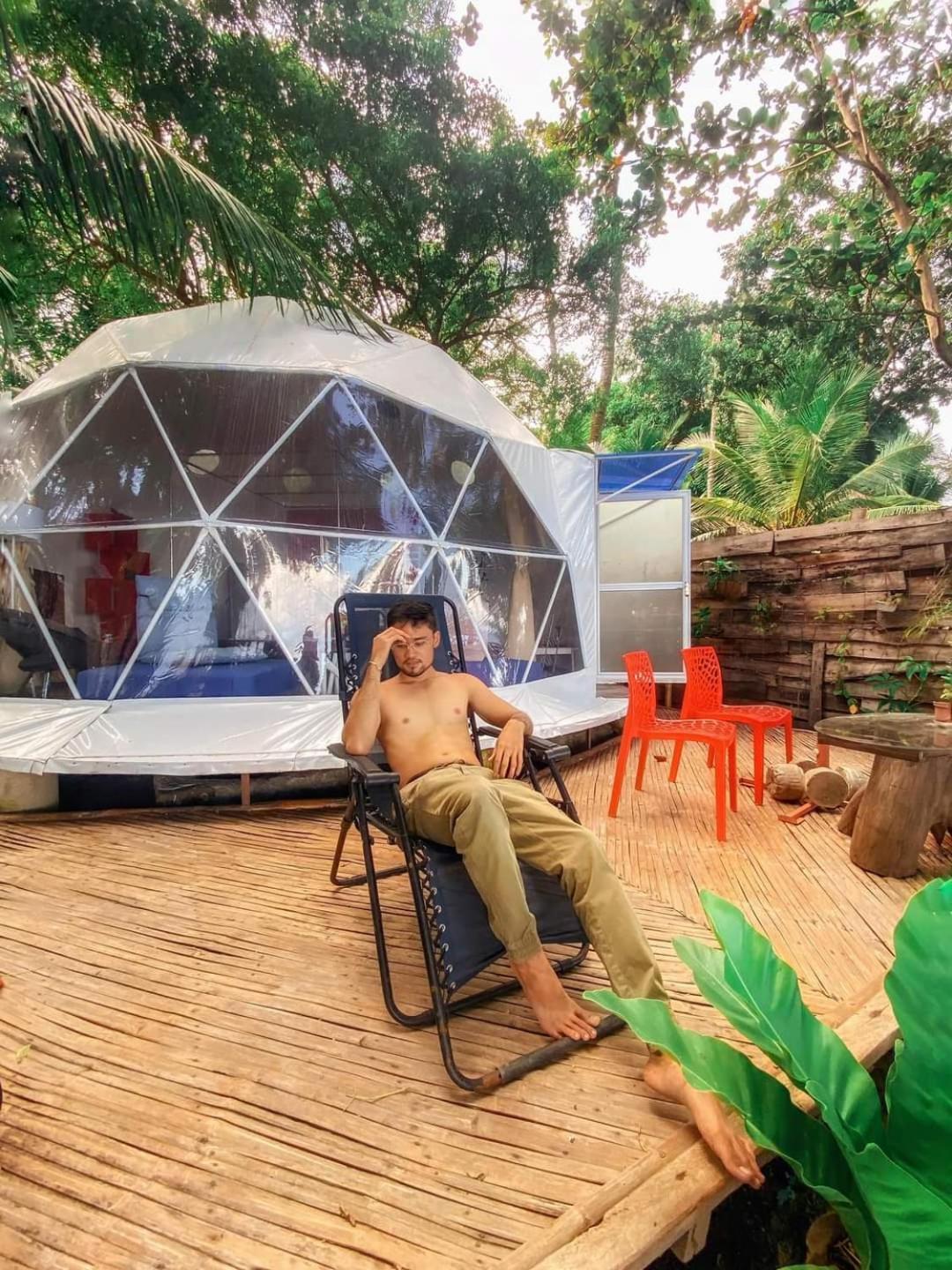 Glamping Dome Dauin Beach Resort Exteriér fotografie