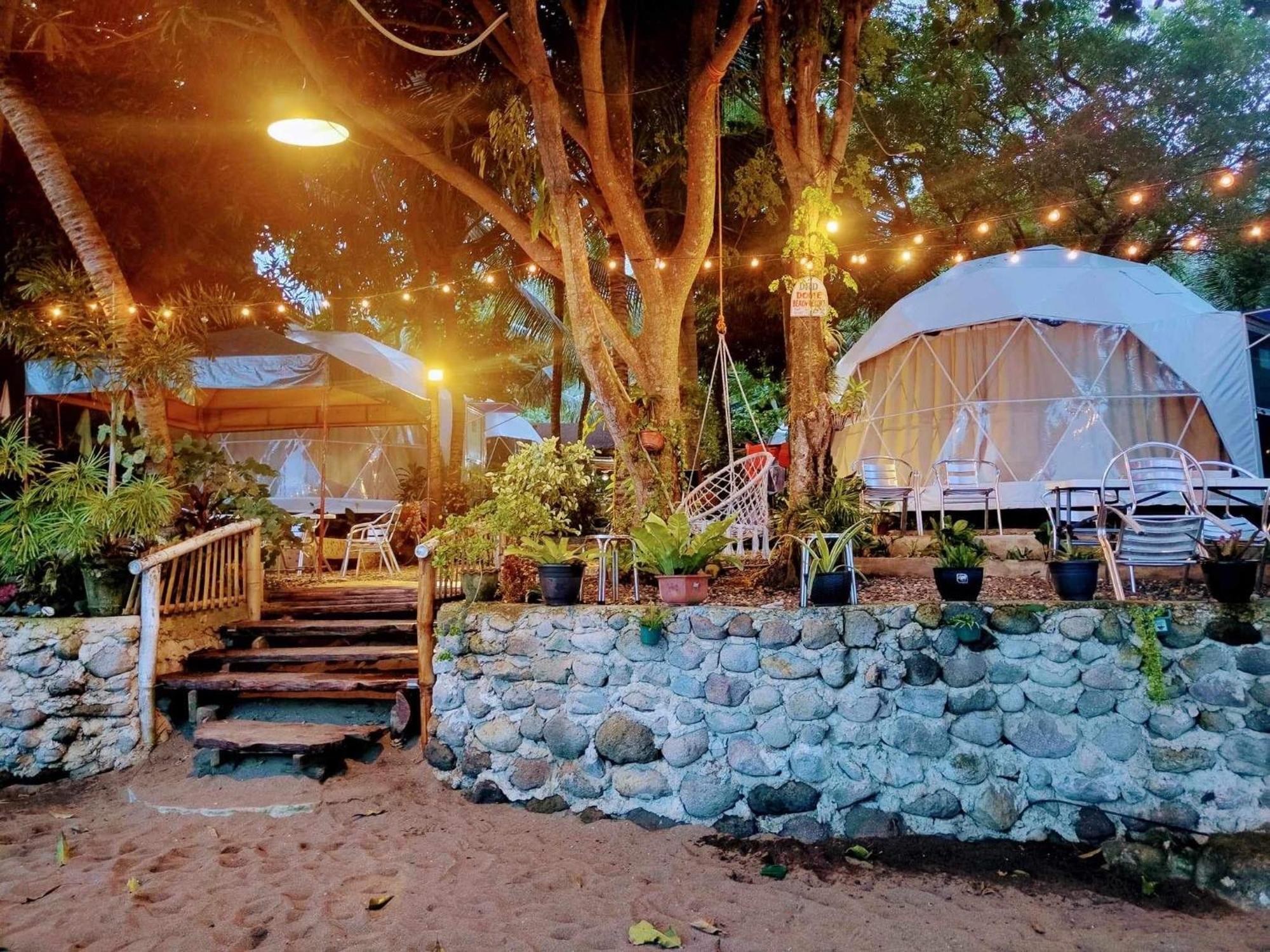 Glamping Dome Dauin Beach Resort Exteriér fotografie