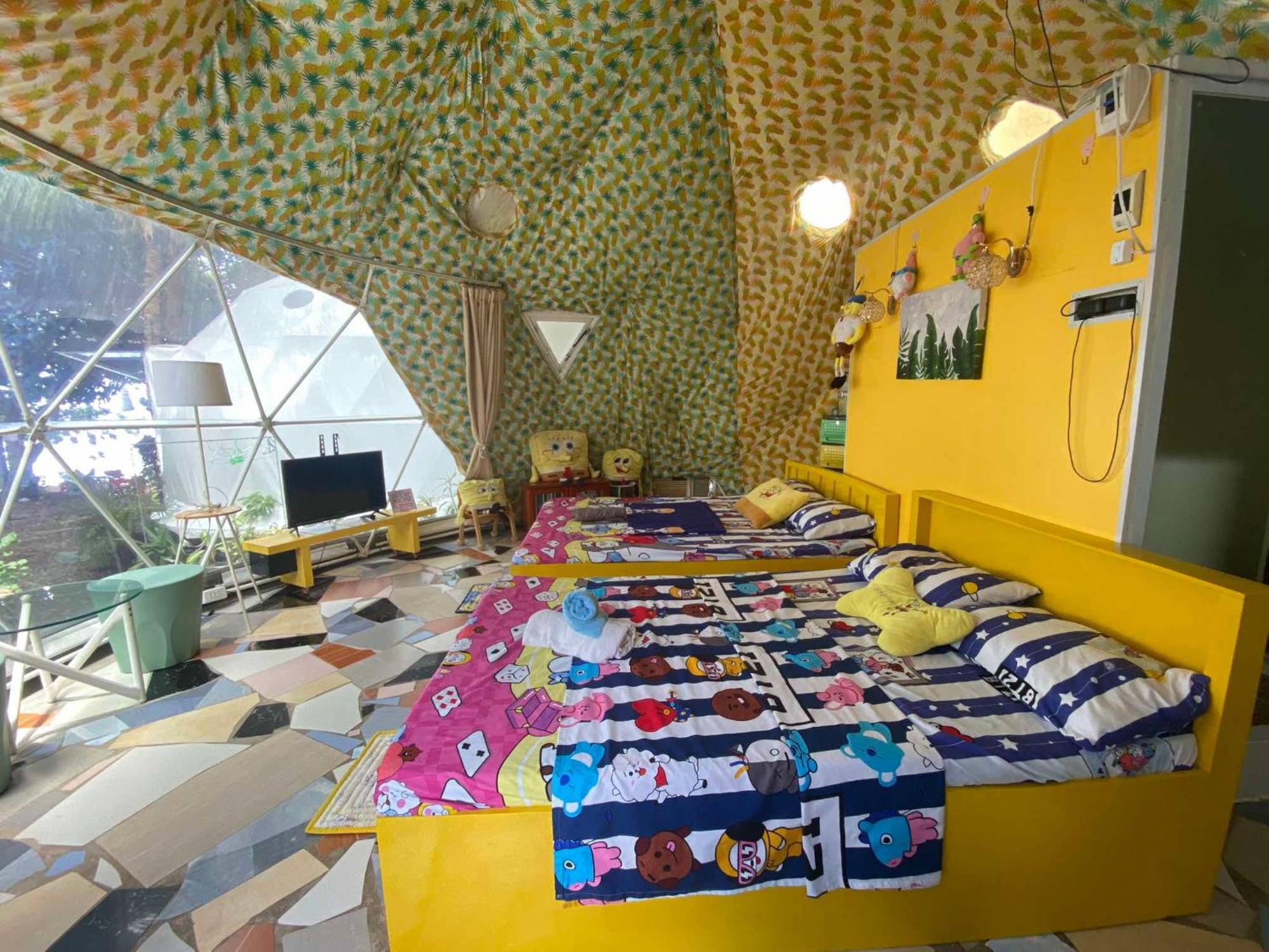 Glamping Dome Dauin Beach Resort Exteriér fotografie