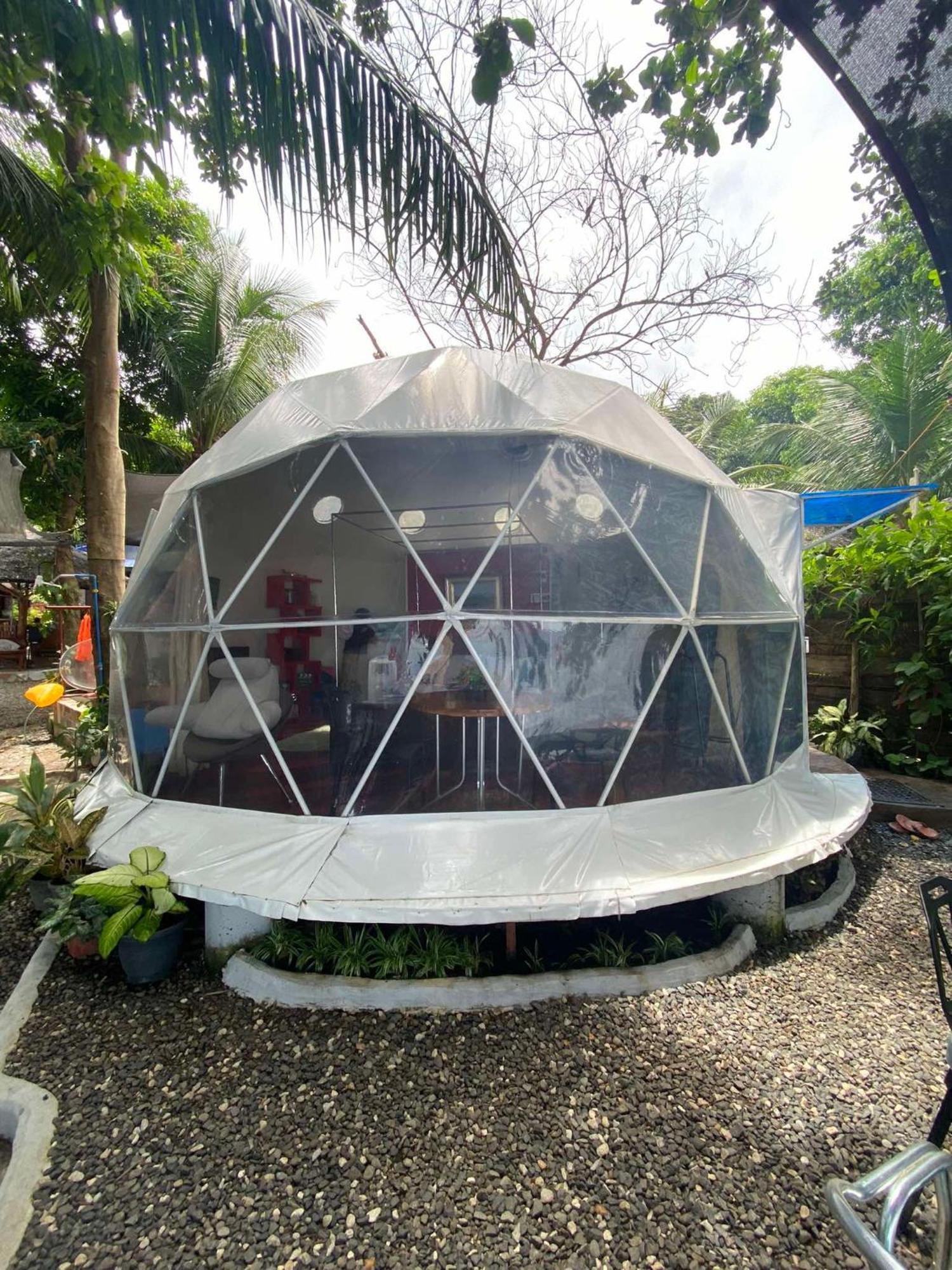 Glamping Dome Dauin Beach Resort Exteriér fotografie