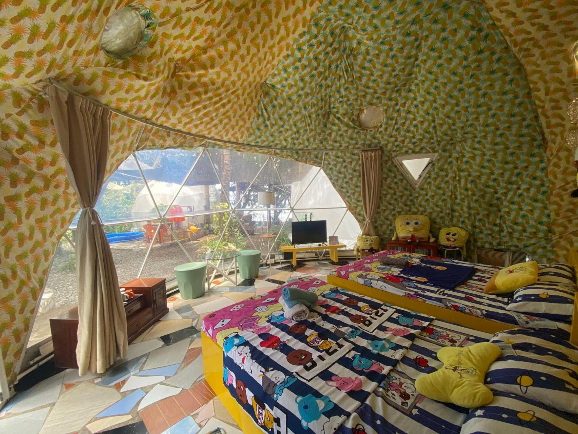 Glamping Dome Dauin Beach Resort Exteriér fotografie