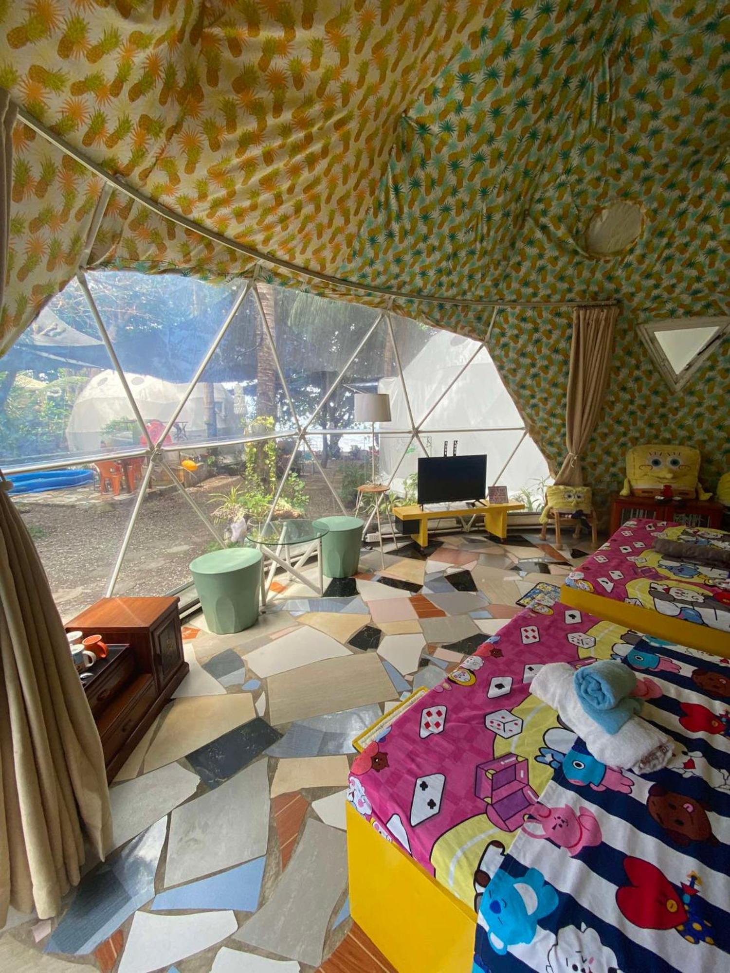 Glamping Dome Dauin Beach Resort Exteriér fotografie