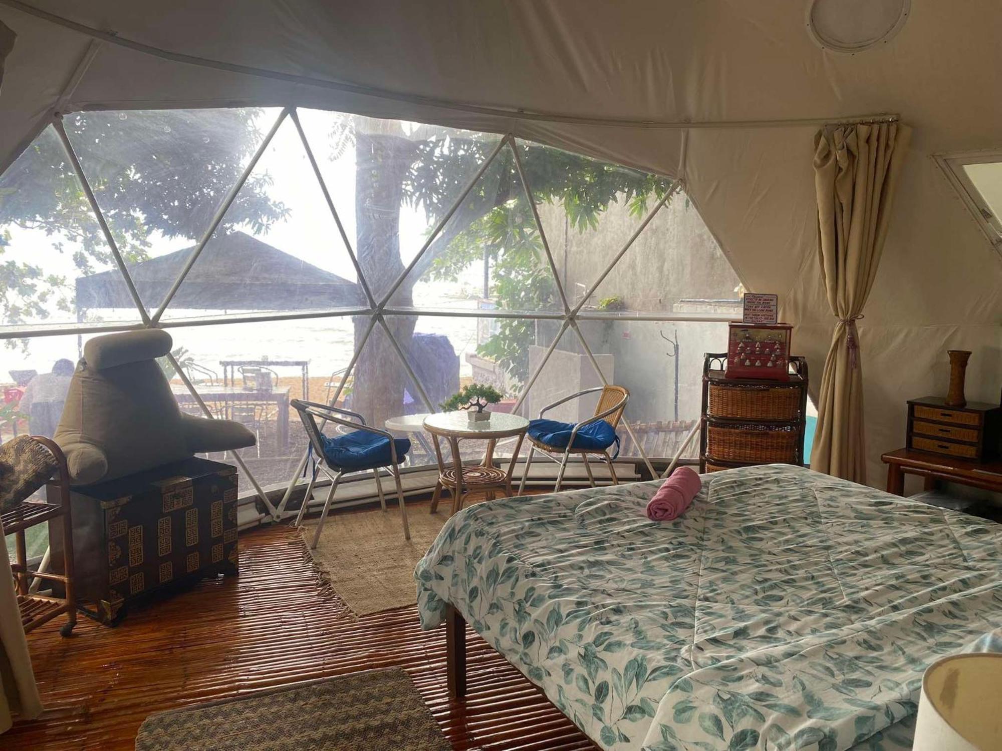 Glamping Dome Dauin Beach Resort Exteriér fotografie