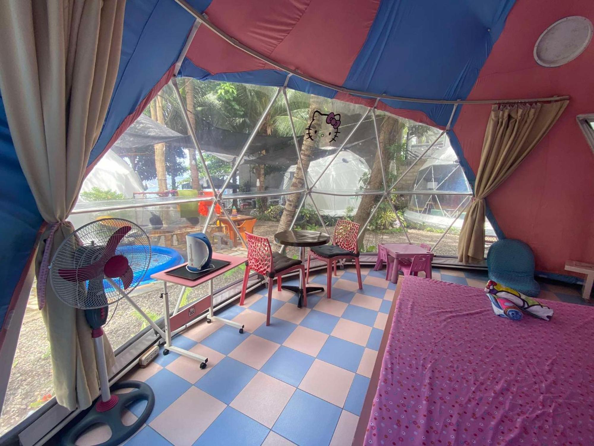 Glamping Dome Dauin Beach Resort Exteriér fotografie